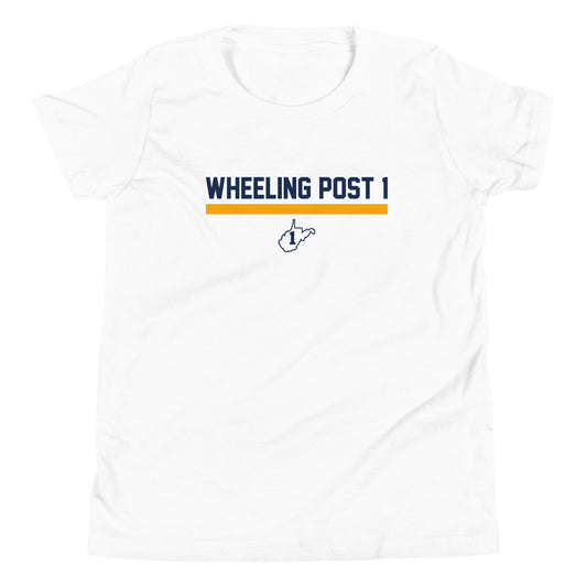 Youth Wheeling Post 1 Bella + Canvas T-shirt