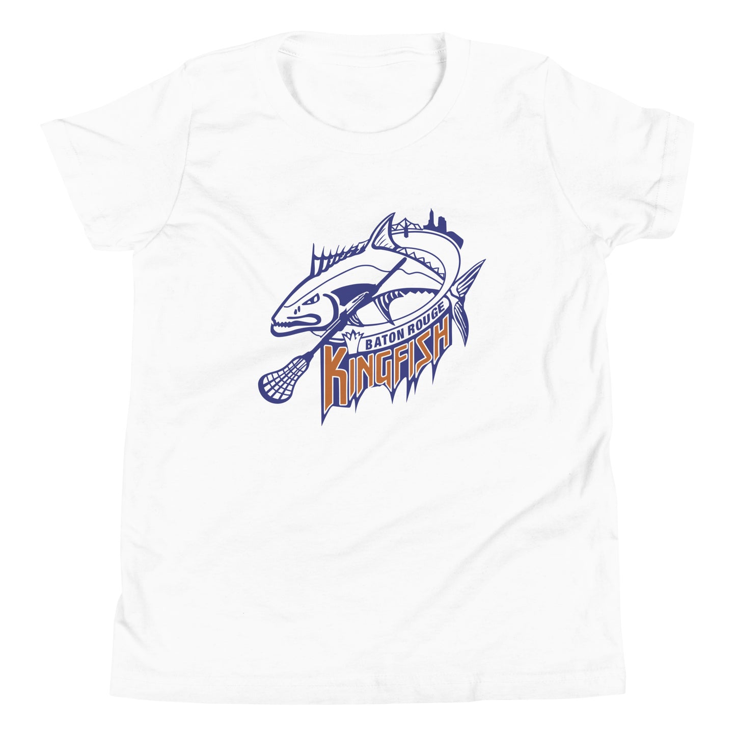 Youth Kingfish Lacrosse Bella + Canvas T-shirt
