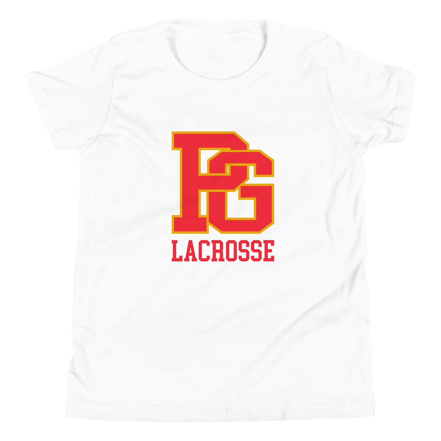 Youth Pacific Grove High School Men's Lacrosse Bella + Canvas T-shirt