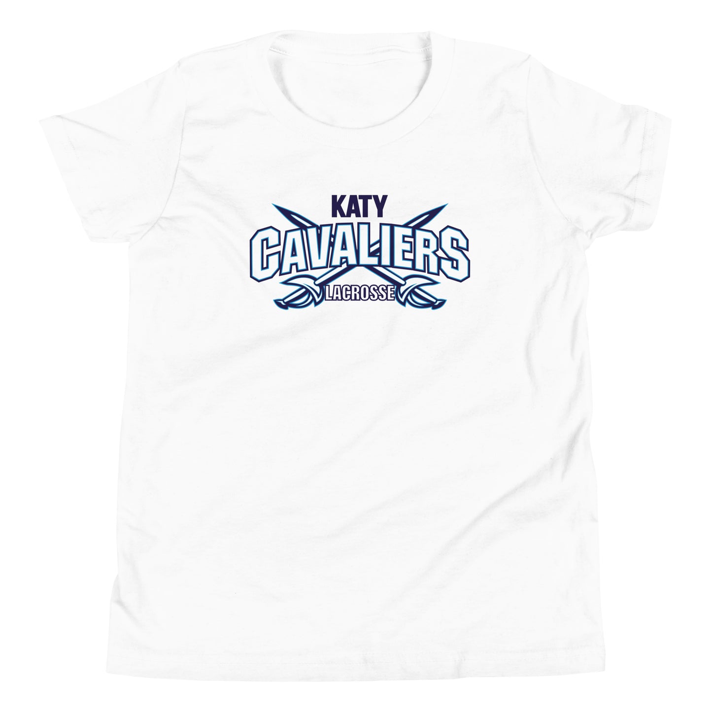 Youth Katy Cavaliers Lacrosse Bella + Canvas T-Shirt