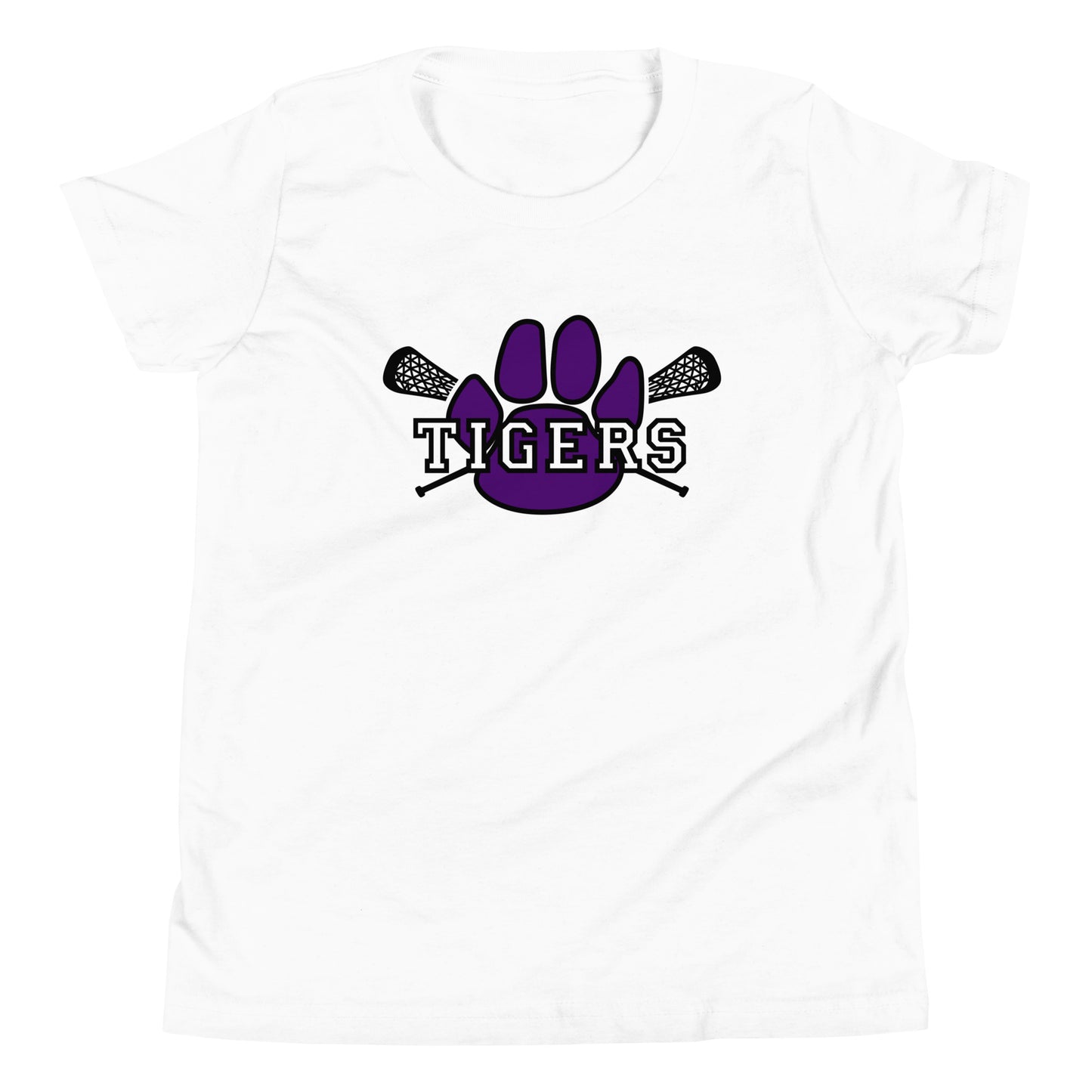 Youth Tiger Lax  Bella + Canvas T-shirt