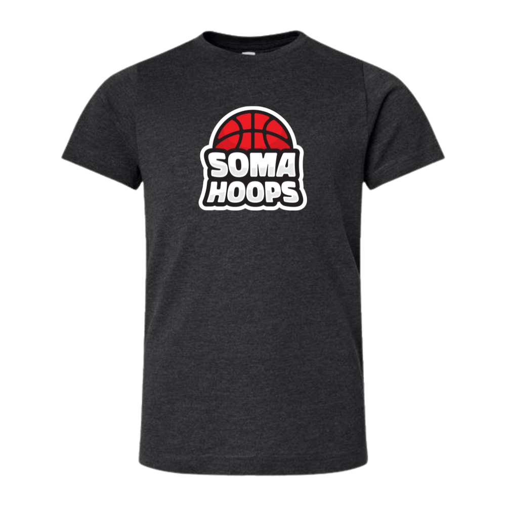 Youth SOMA Hoops Fine Jersey Tee — Vintage Smoke