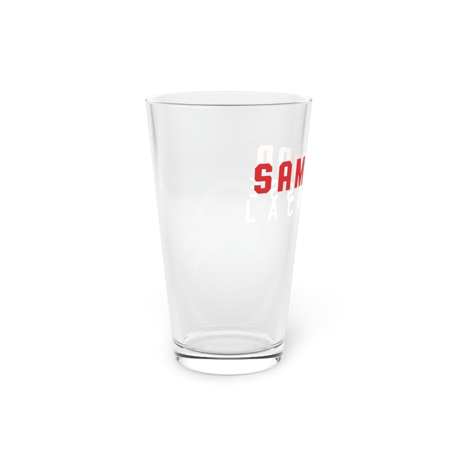 Samford Lacrosse Pint Glass - 16oz
