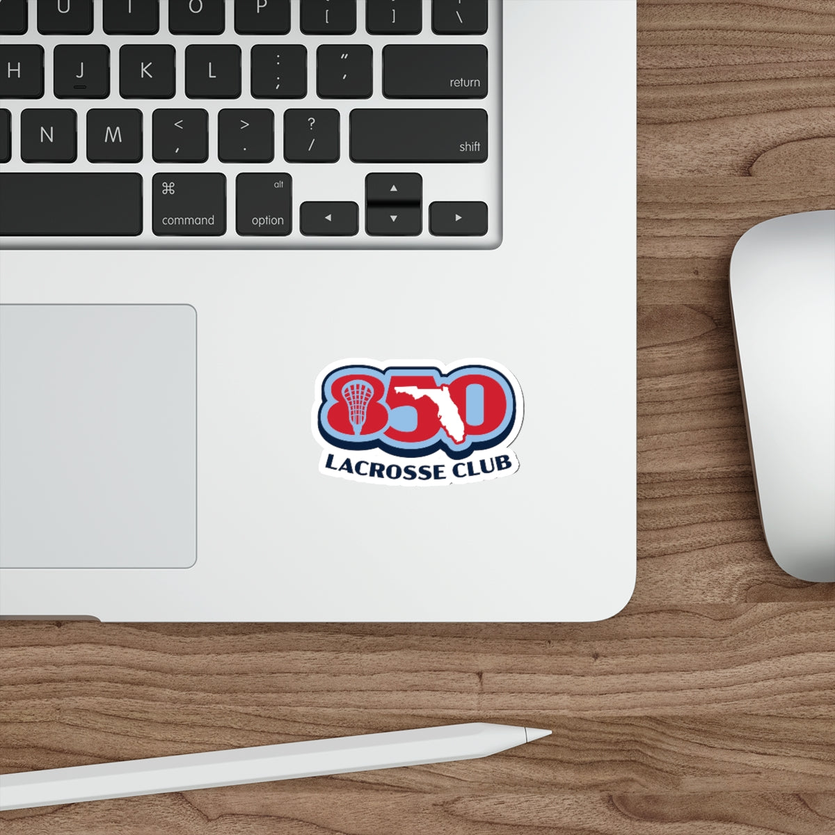 850 Lacrosse Die-Cut Sticker