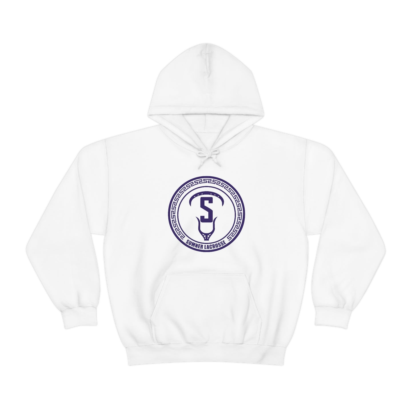 Adult Sumner Spartans Lacrosse Gildan Heavy Blend™ Hooded Sweatshirt