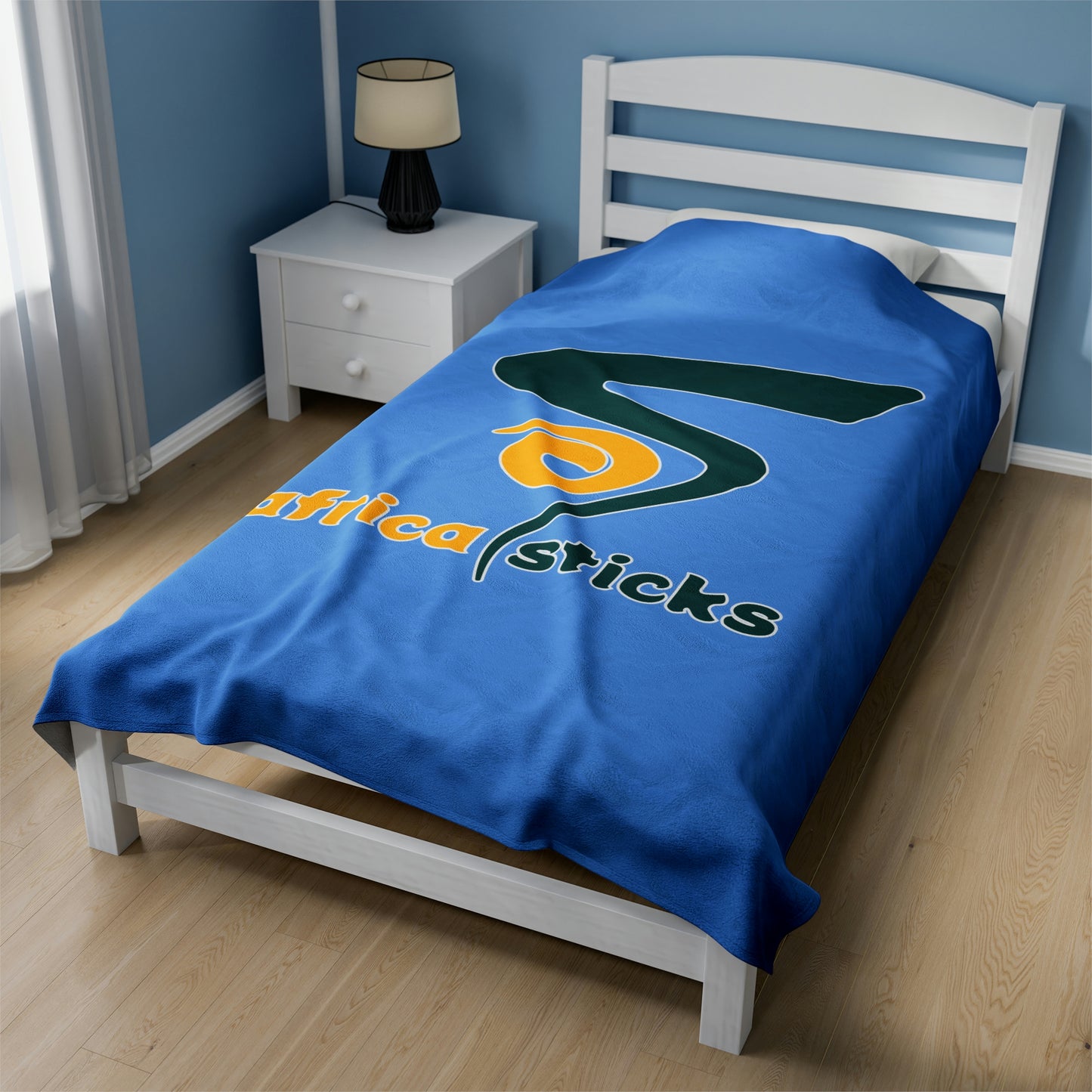 Africa Sticks Velveteen Plush Blanket