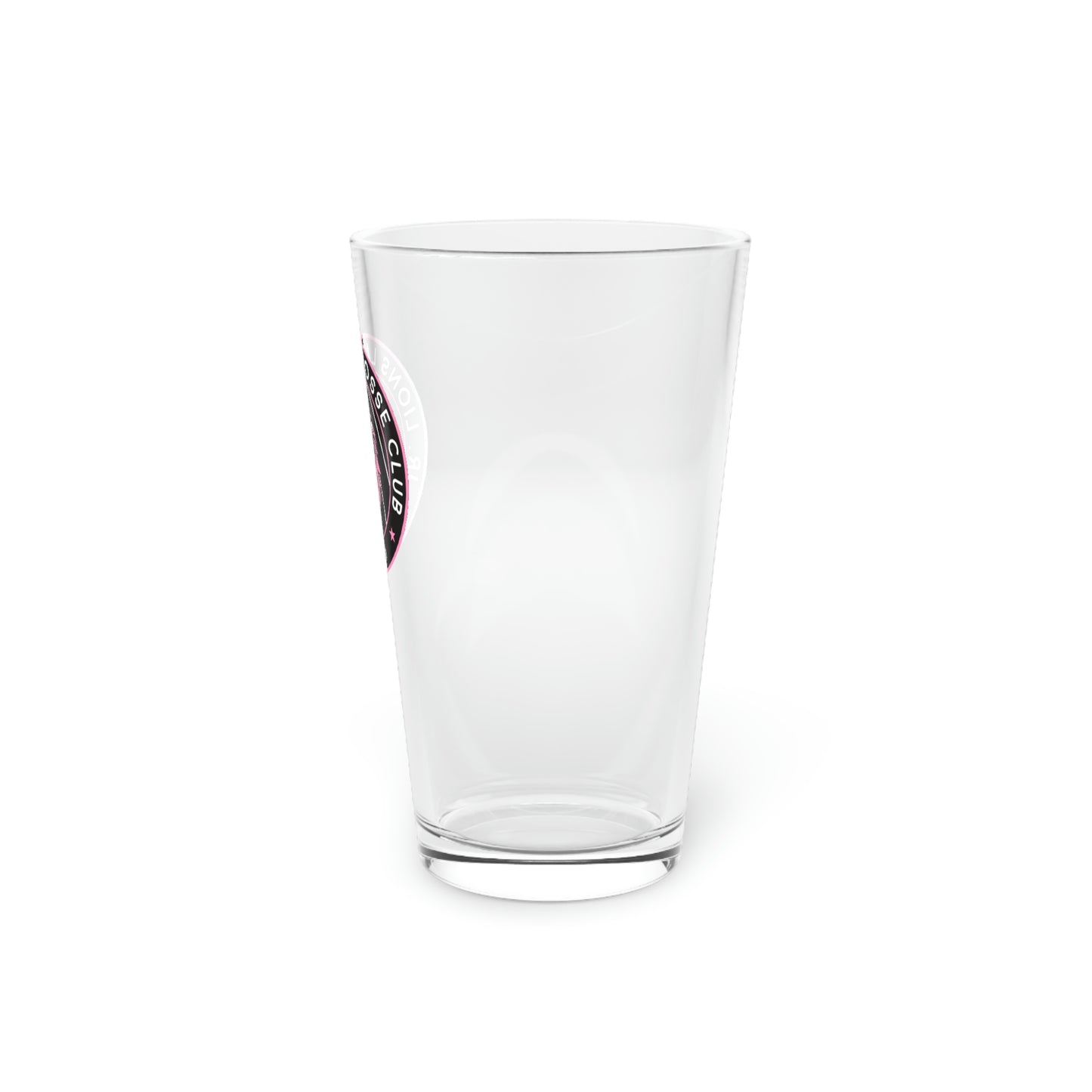 Jr. Lions Lacrosse - Pint Glass