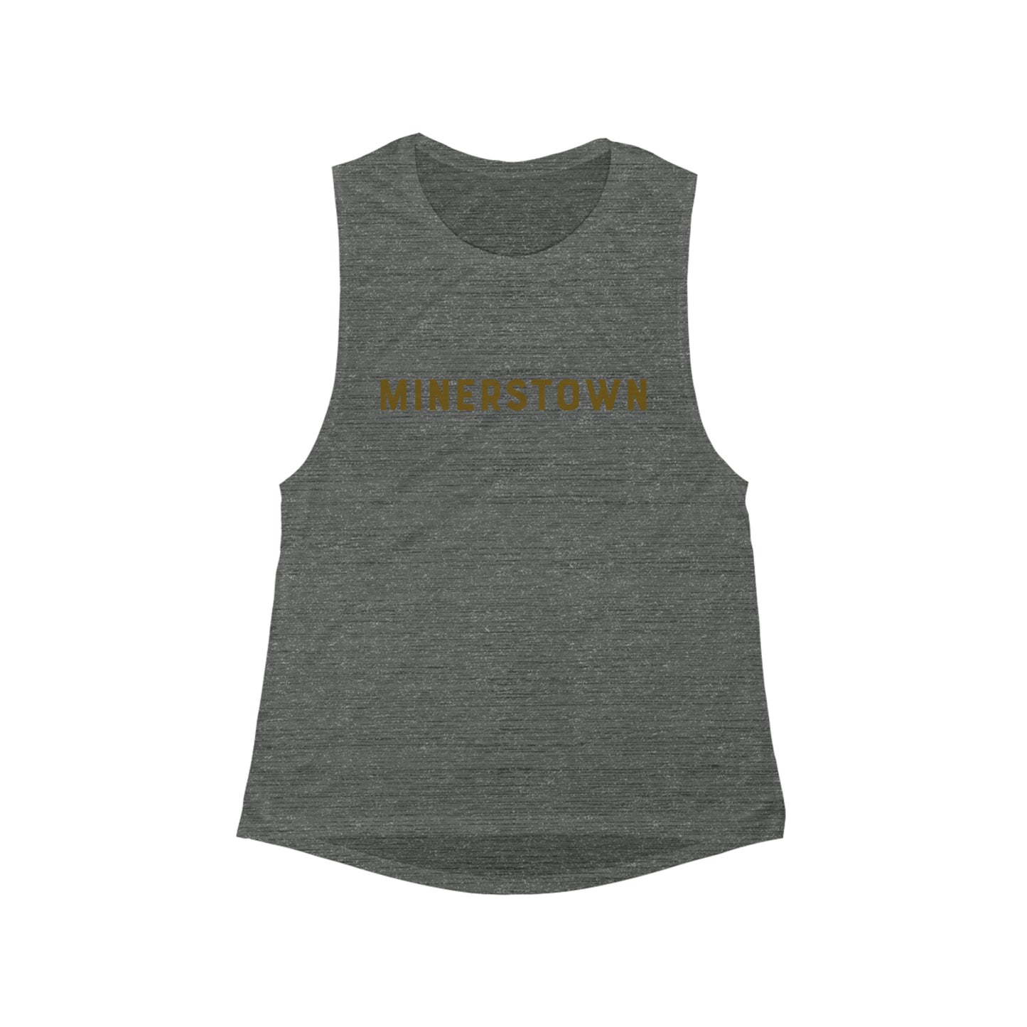 Women's Minerstown Bella + Canvas Flowy Scoop Muscle Tank