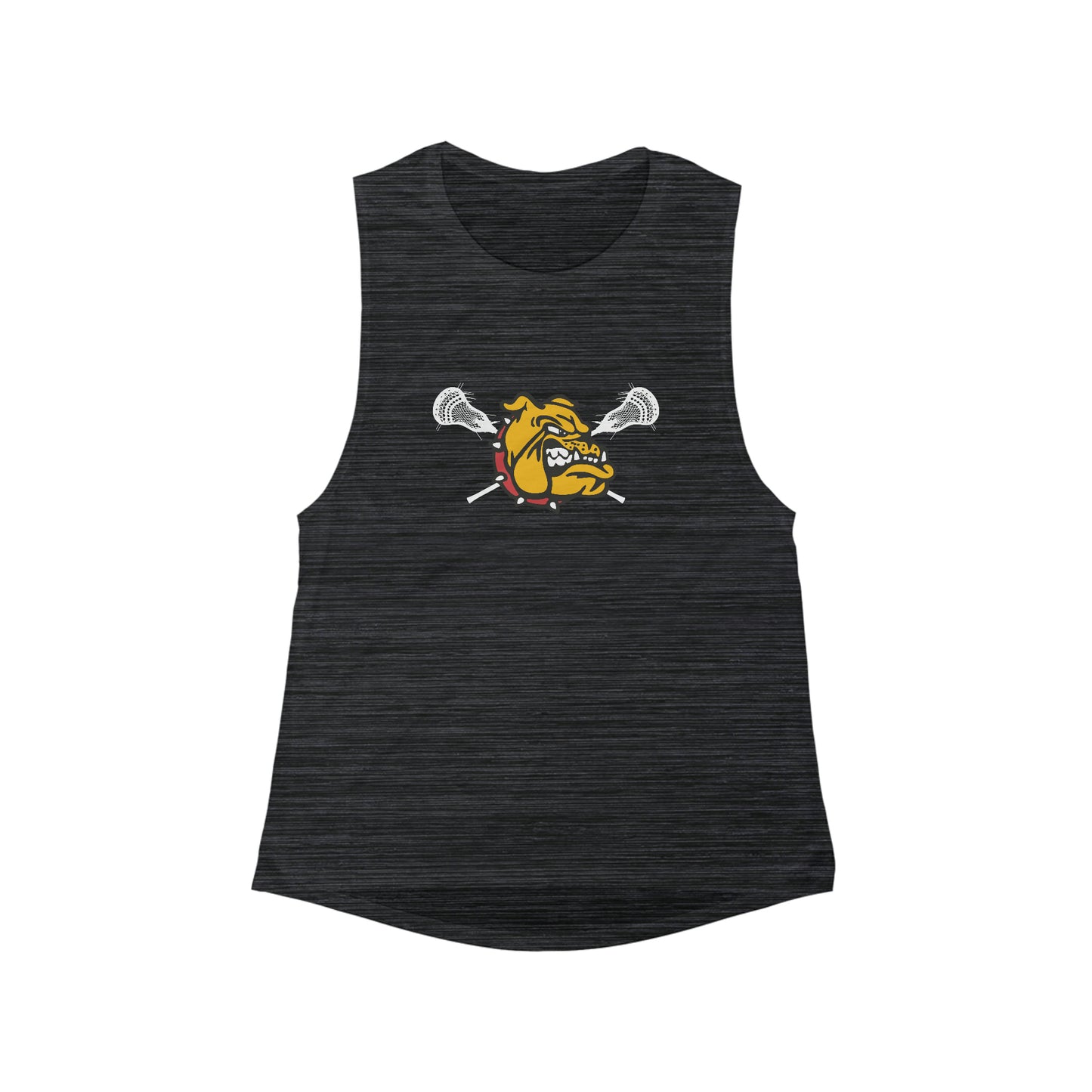 Women's Judge Lax Bella + Canvas Flowy Scoop Muscle Tank