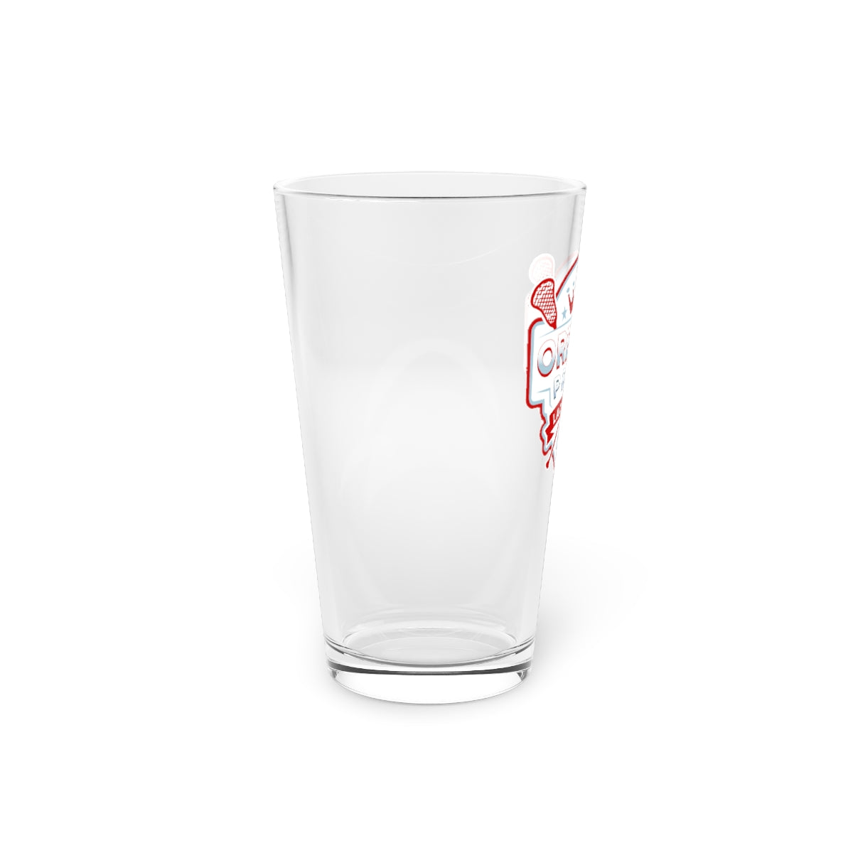 Oregon Pride Lacrosse Pint Glass - 16oz
