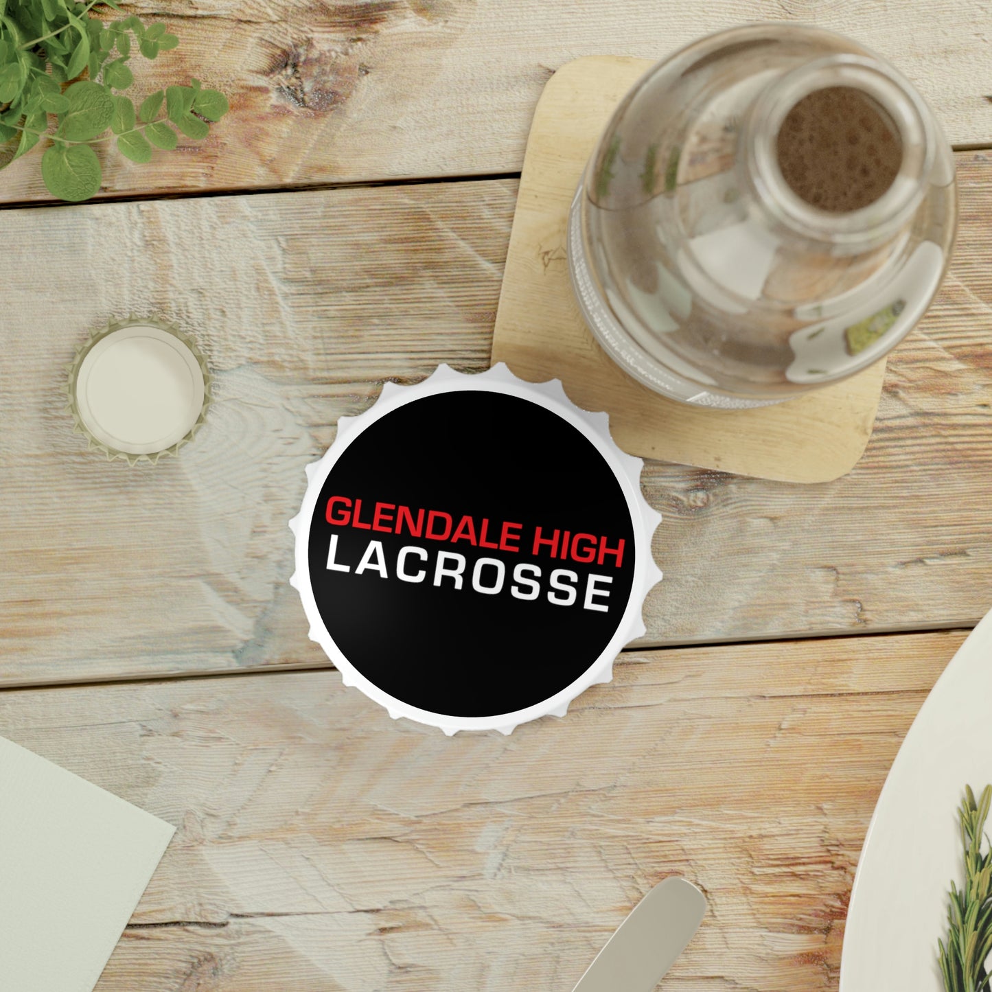 Glendale HS Lacrosse Bottle Opener