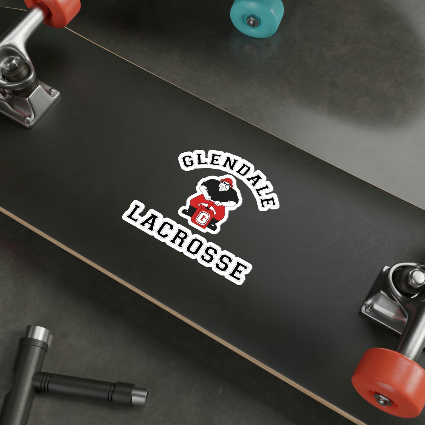 Glendale HS Lacrosse Die-Cut Stickers