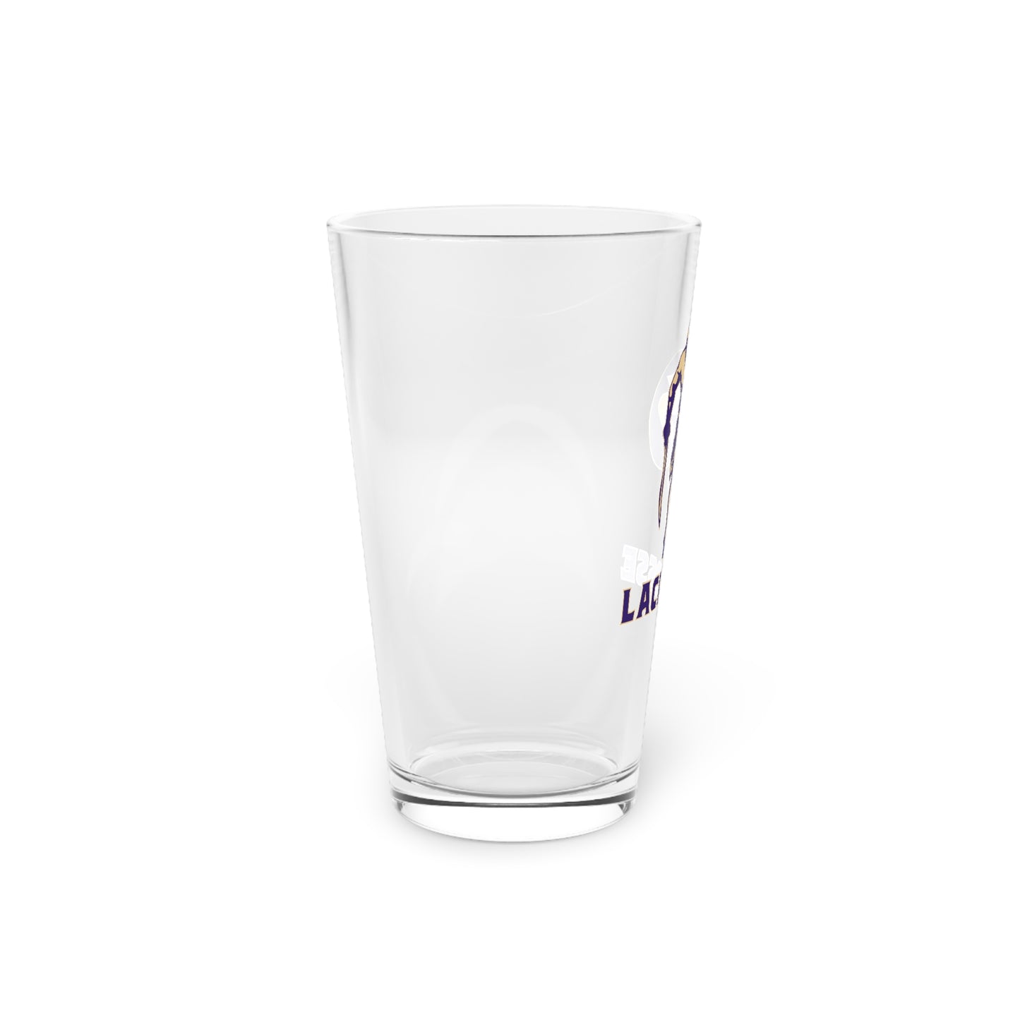Sumner Spartans Lacrosse Pint Glass - 16oz
