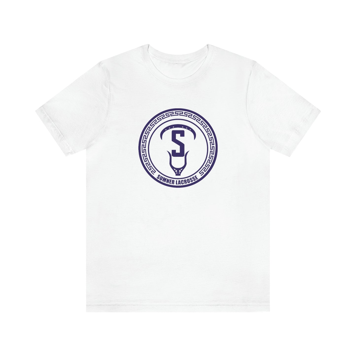 Adult Sumner Spartans Lacrosse Bella + Canvas Short Sleeve Cotton Tee