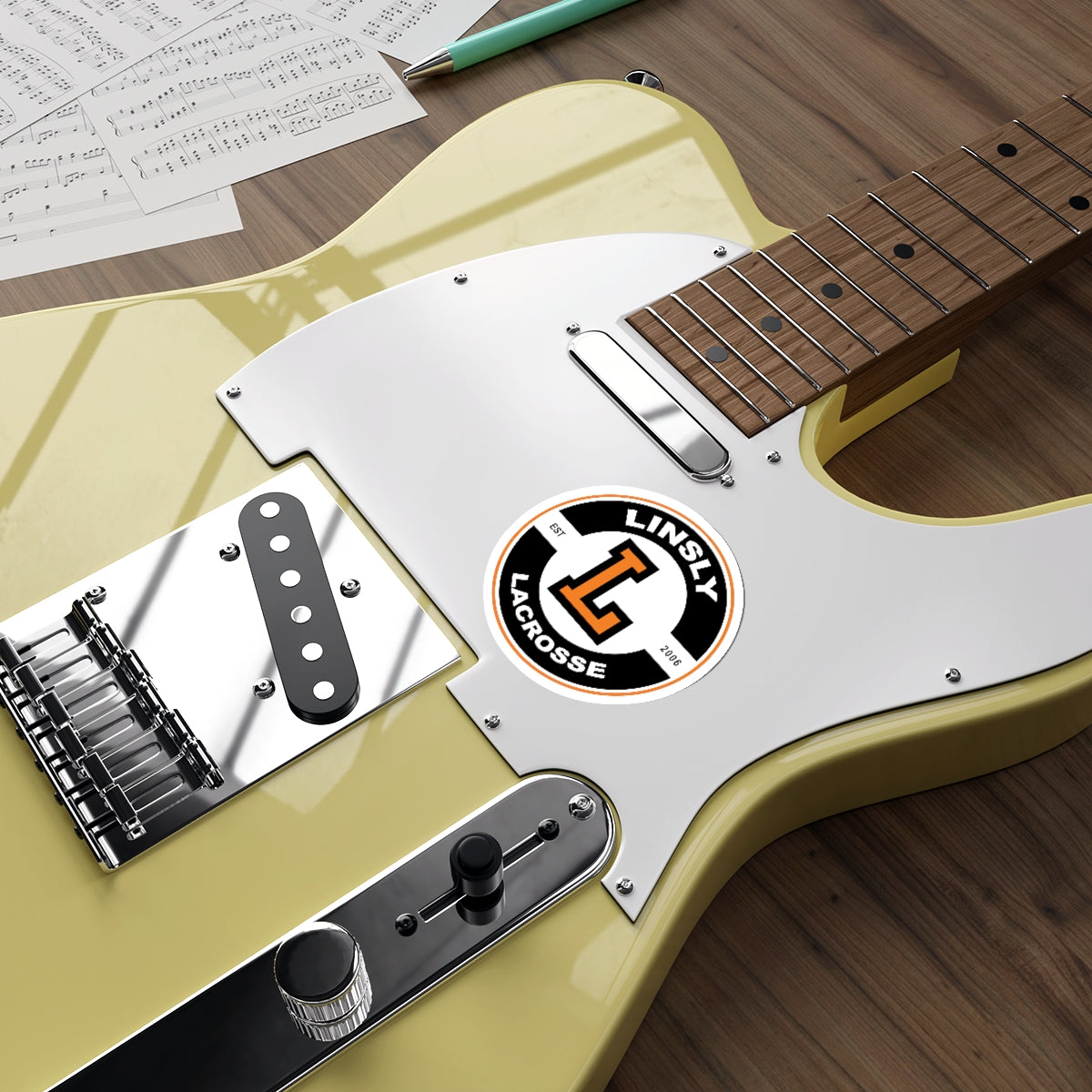 Linsly Lacrosse Die-Cut Stickers