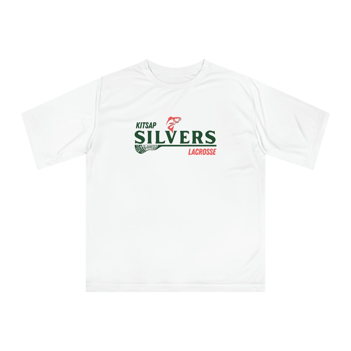 Adult Kitsap Lacrosse Team 365 Zone Performance T-shirt
