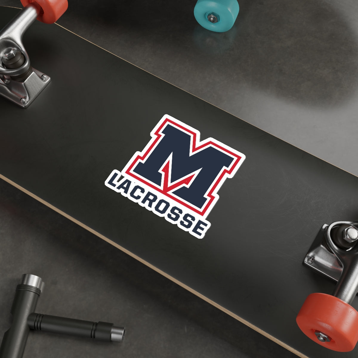 BMHS Lacrosse Die-Cut Sticker