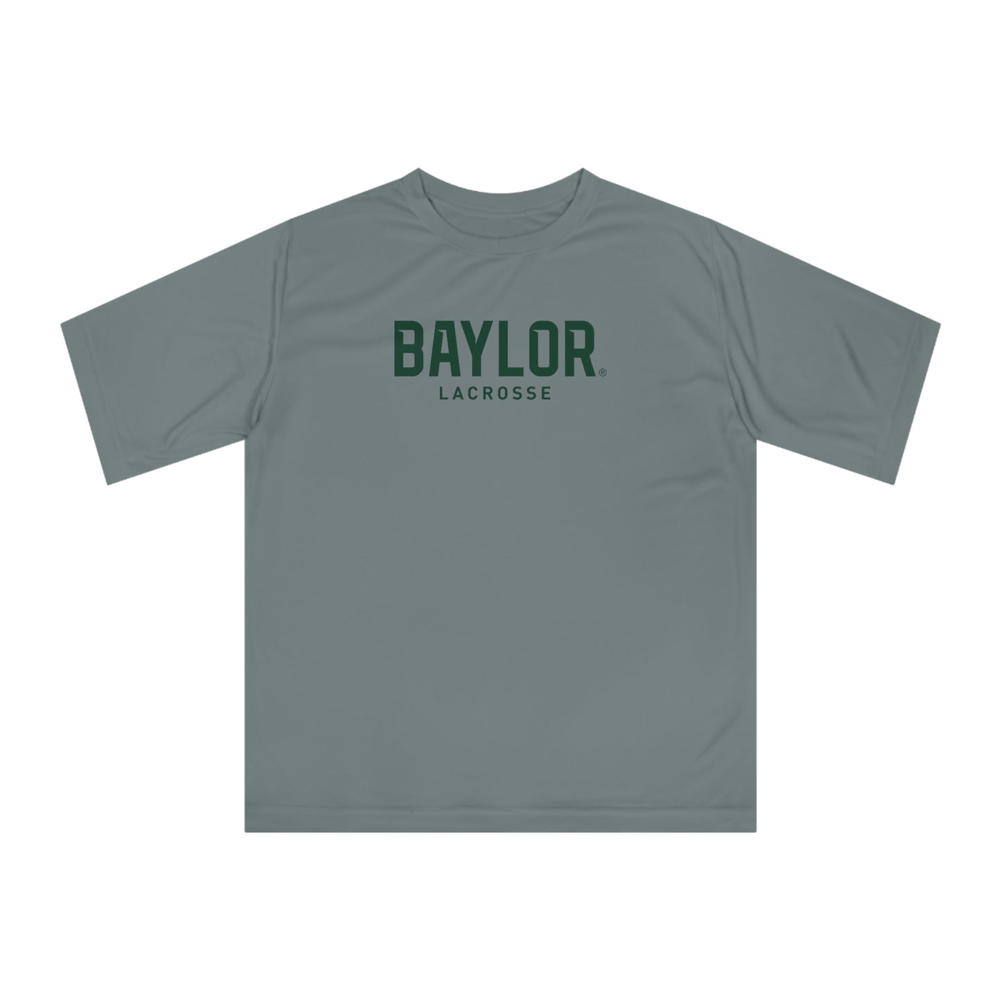 Adult Baylor Lacrosse Team 365 Zone Performance T-shirt