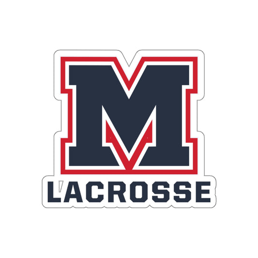 BMHS Lacrosse Die-Cut Sticker