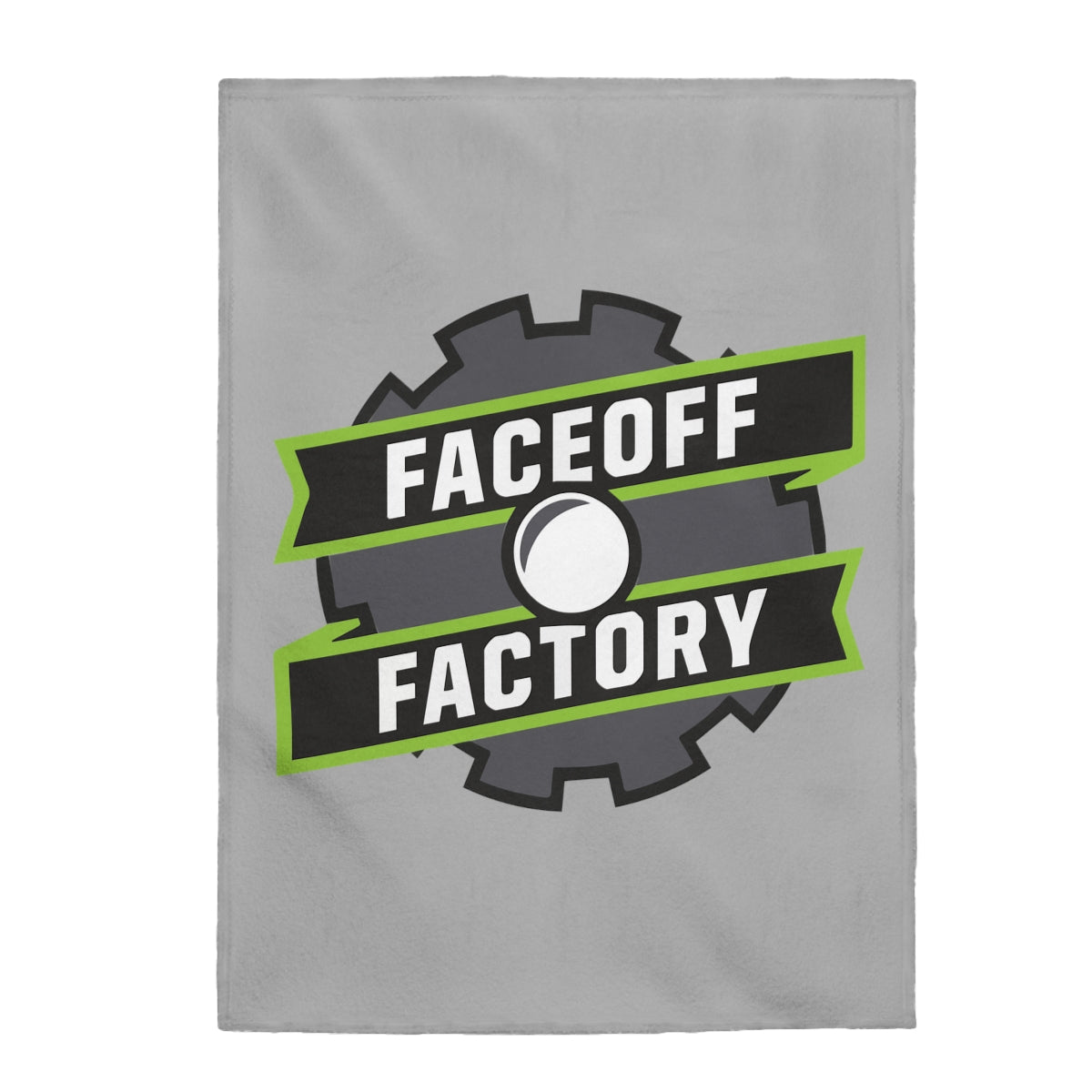 Faceoff Factory Velveteen Plush Blanket