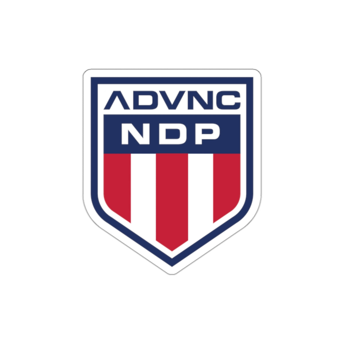 ADVNC Lacrosse Die-Cut Stickers