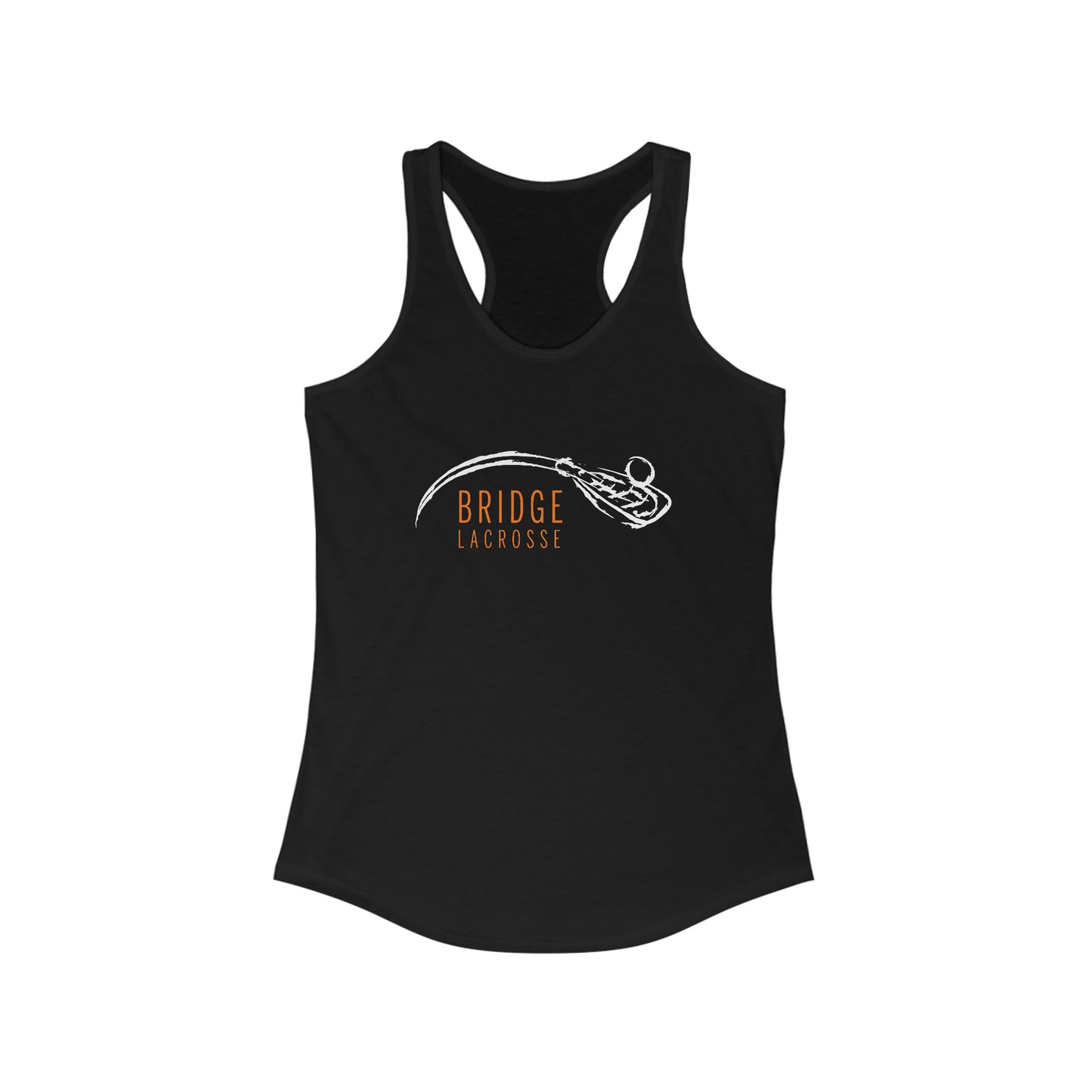 Women's Bridge Lacrosse Next Level Racerback Tank