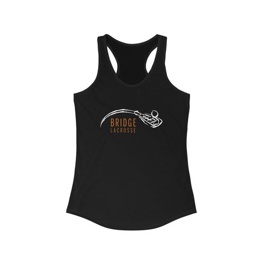 Women's Bridge Lacrosse Next Level Racerback Tank