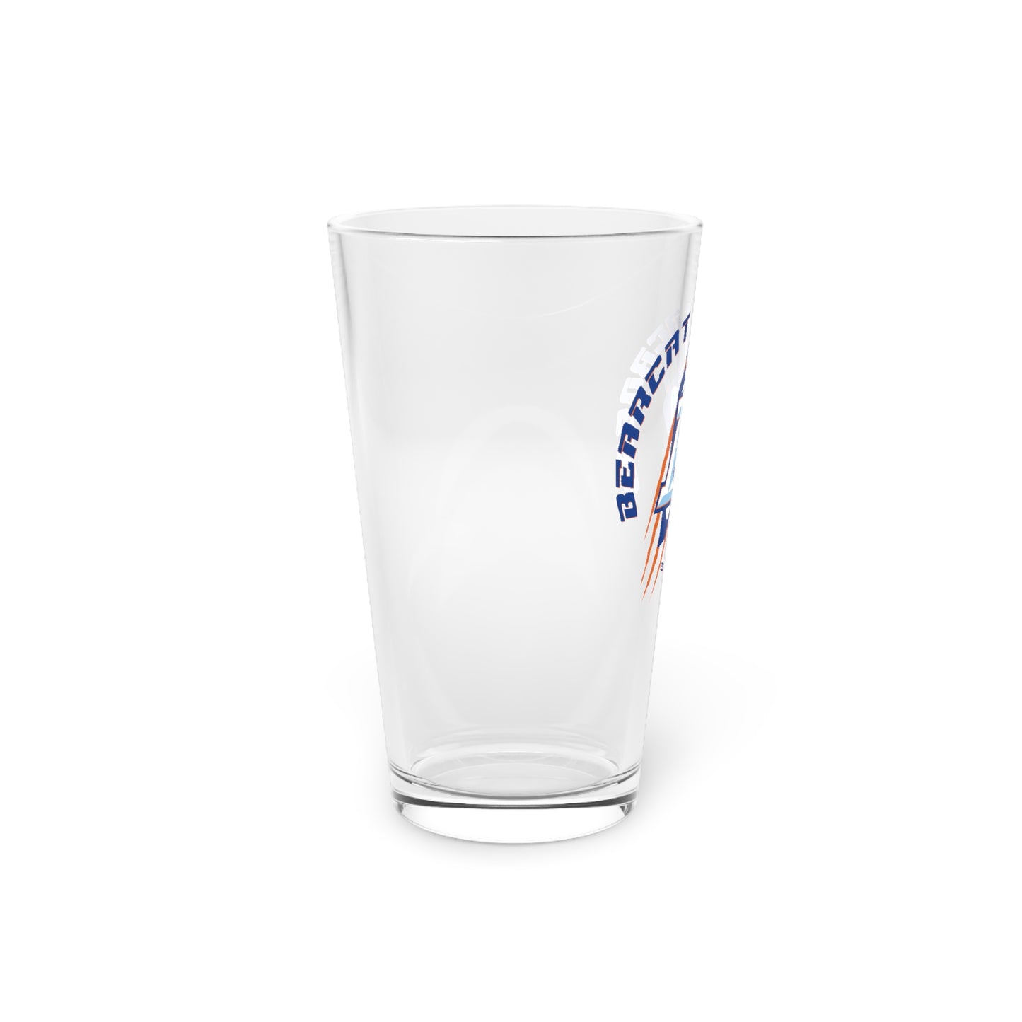 Billings Bearcats Lacrosse Pint Glass - 16oz