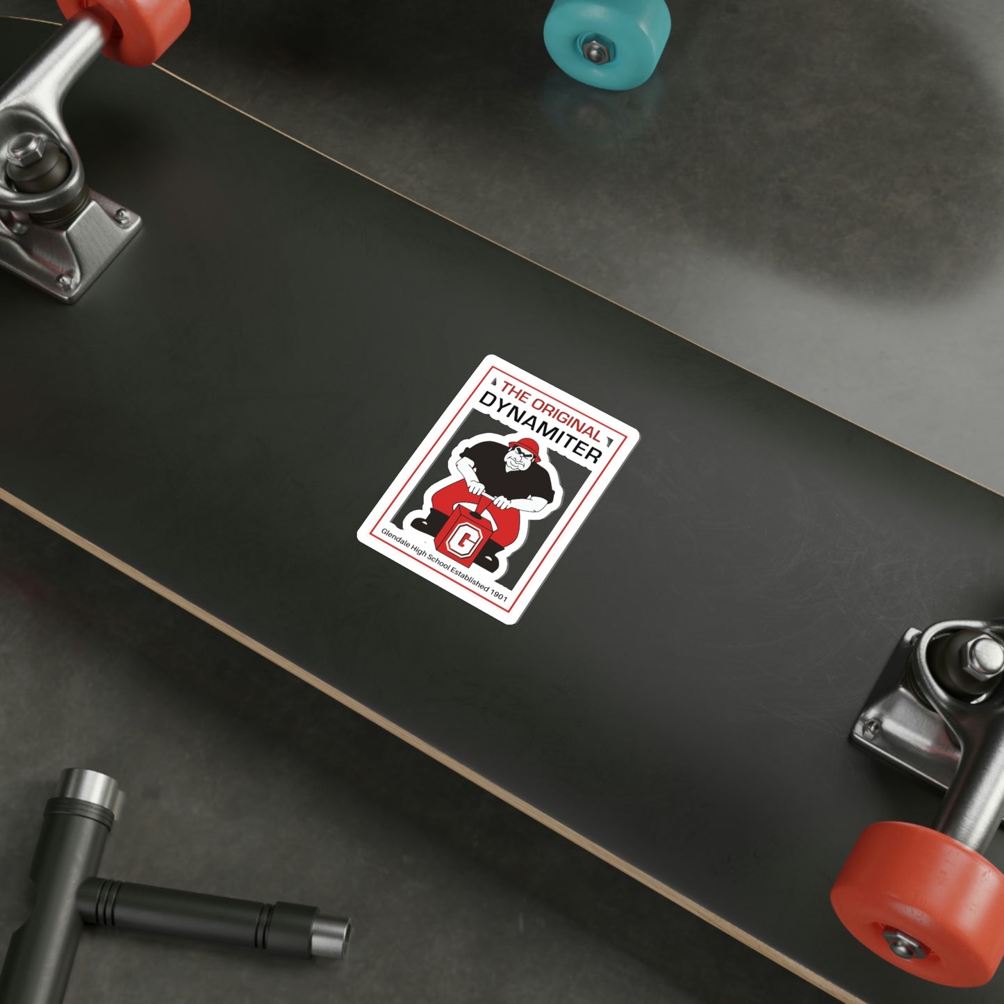 Glendale HS Lacrosse Die-Cut Stickers