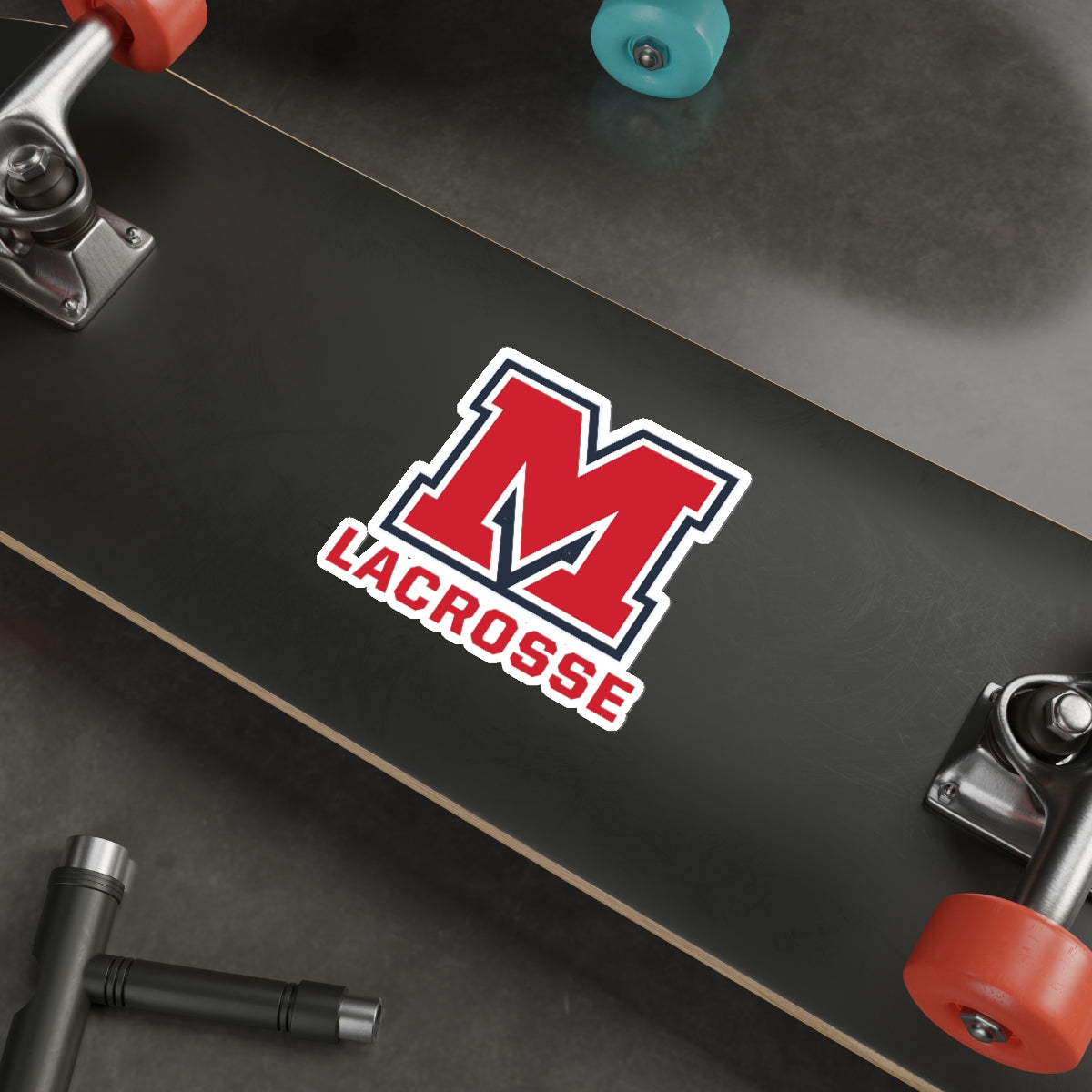 BMHS Lacrosse Die-Cut Sticker