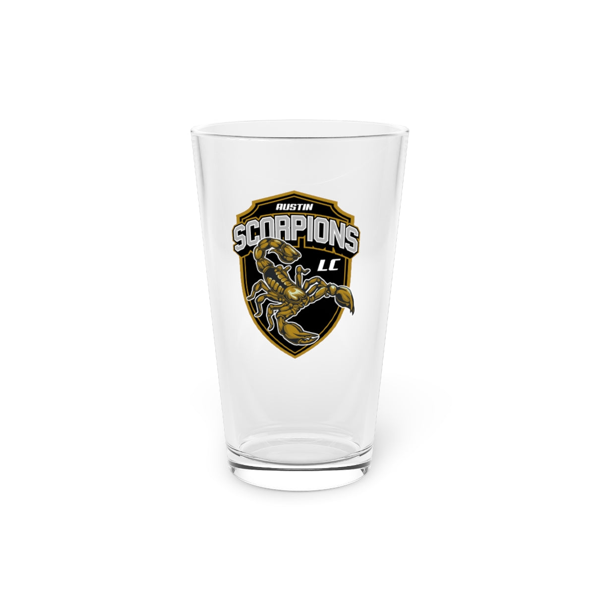 Austin Scorpions Pint Glass