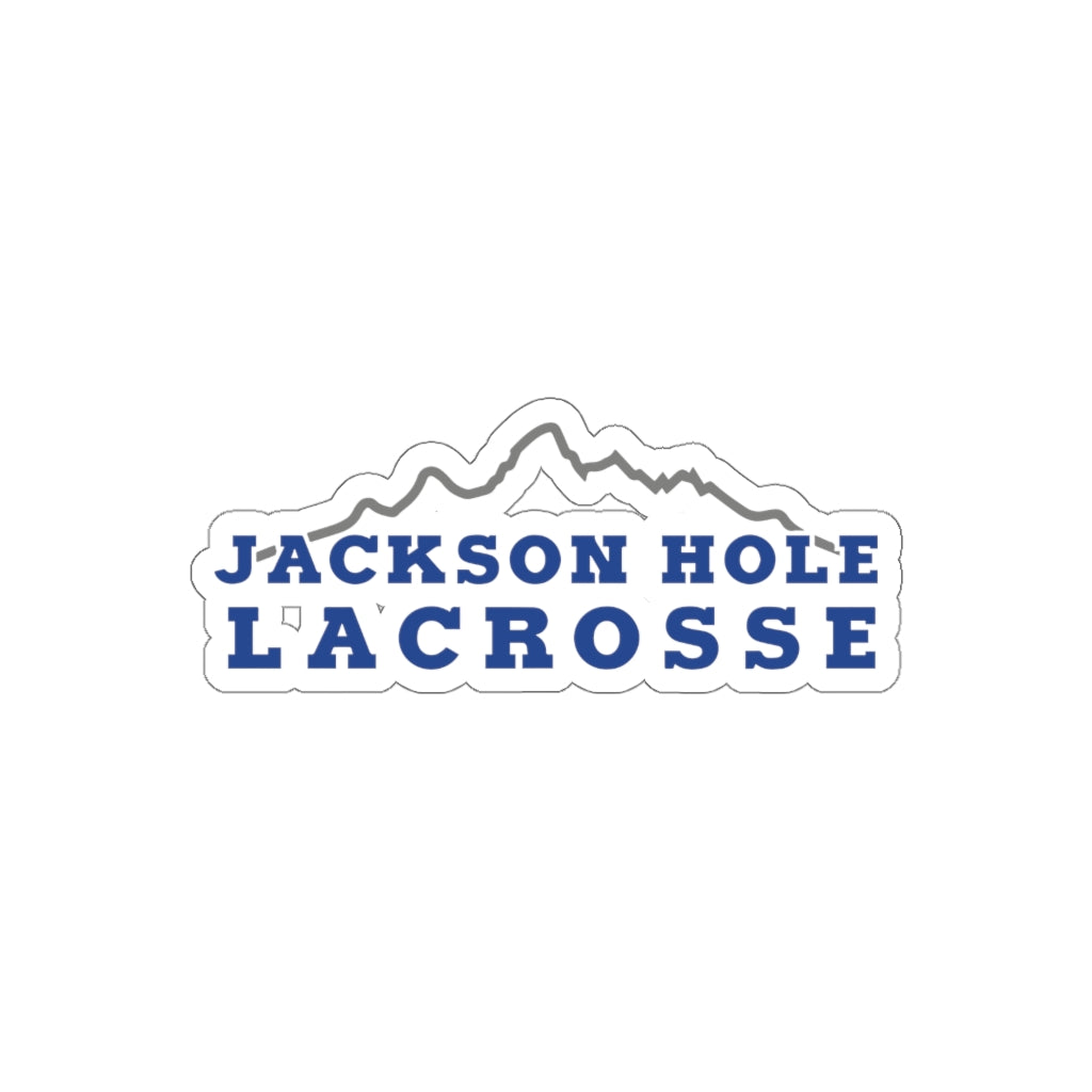 Jackson Hole Lacrosse Die-Cut Sticker