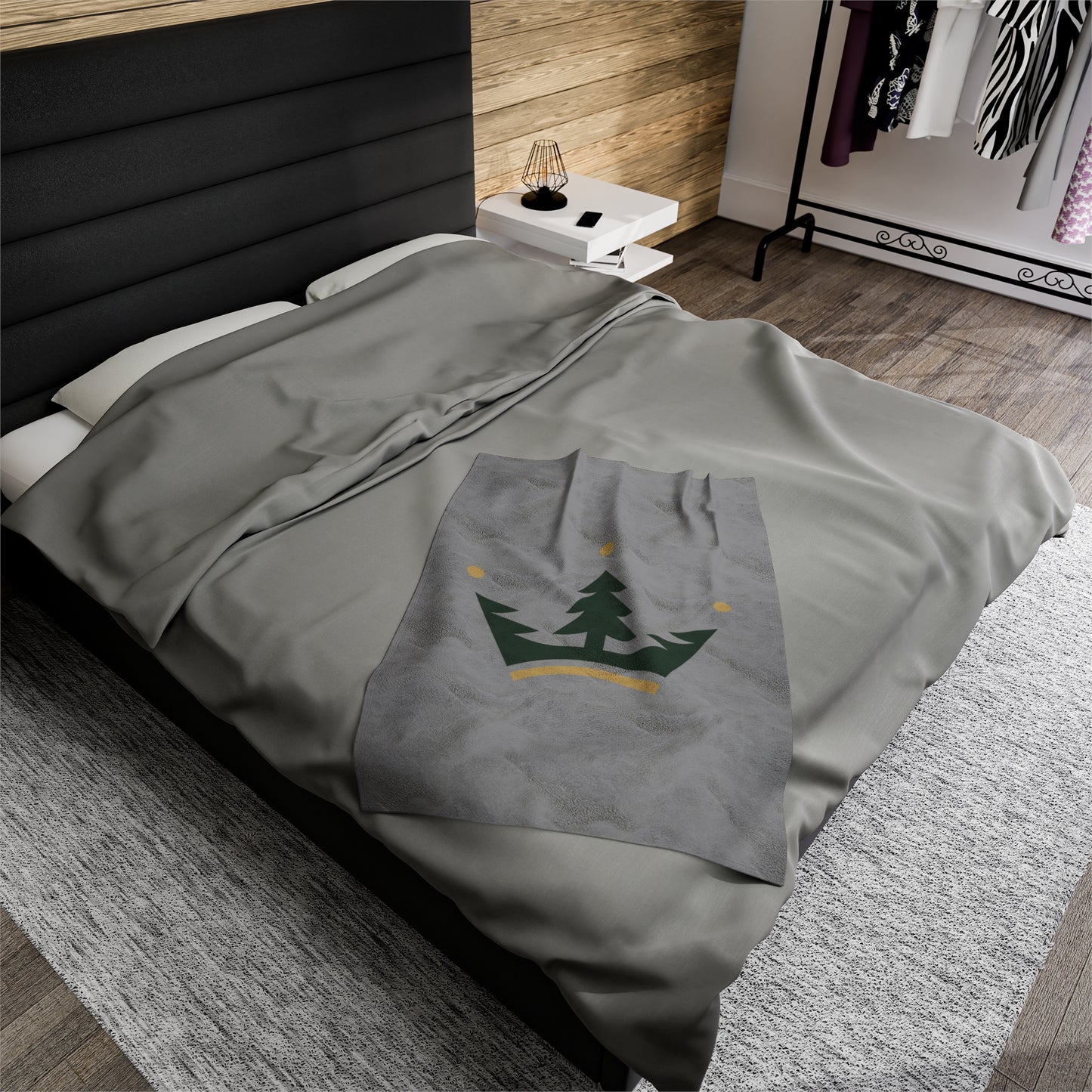 Seattle Kings Velveteen Plush Blanket