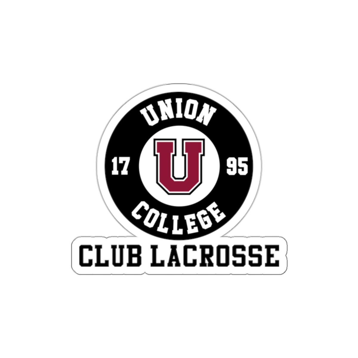Union Club Lacrosse Die-Cut Stickers