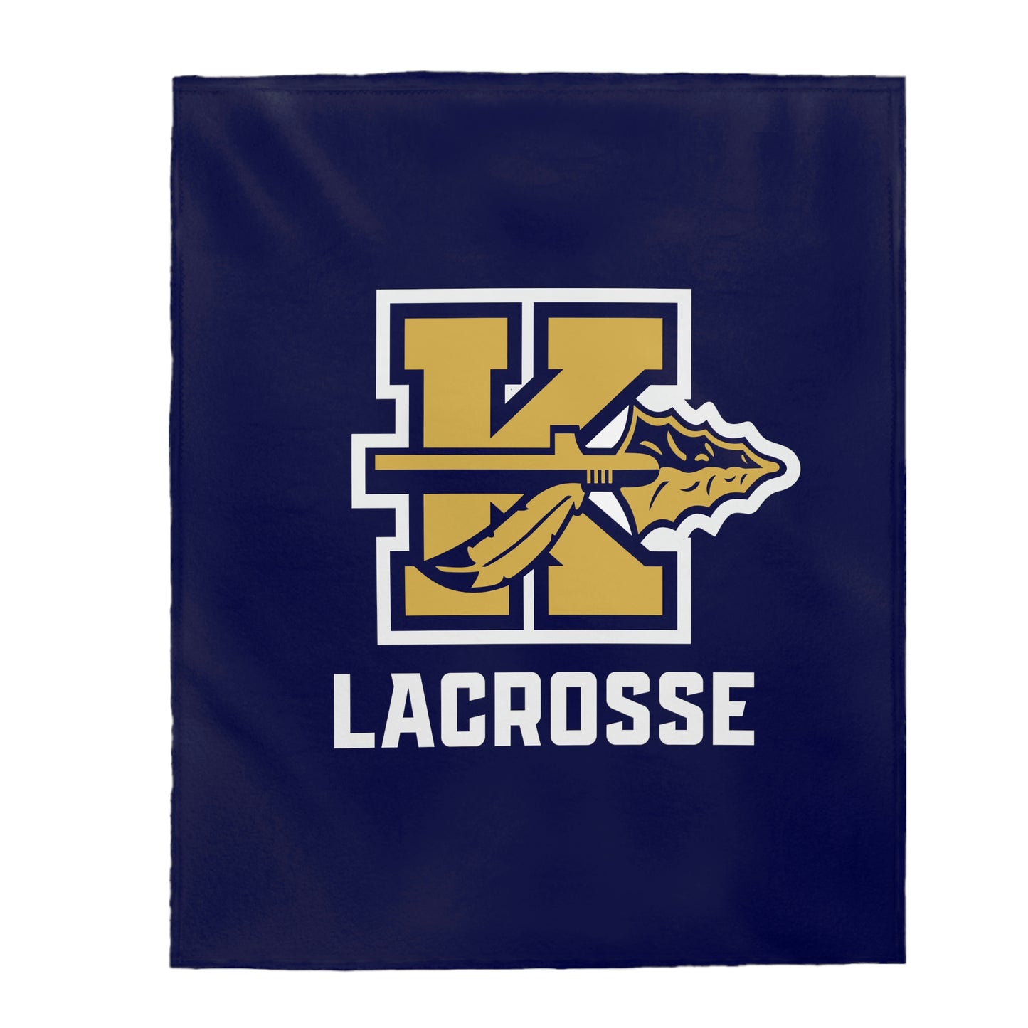 Keller Lacrosse Velveteen Plush Blanket
