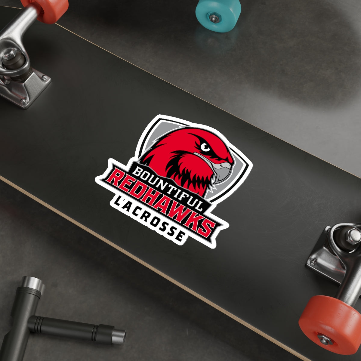 Bountiful Lacrosse Die-Cut Sticker