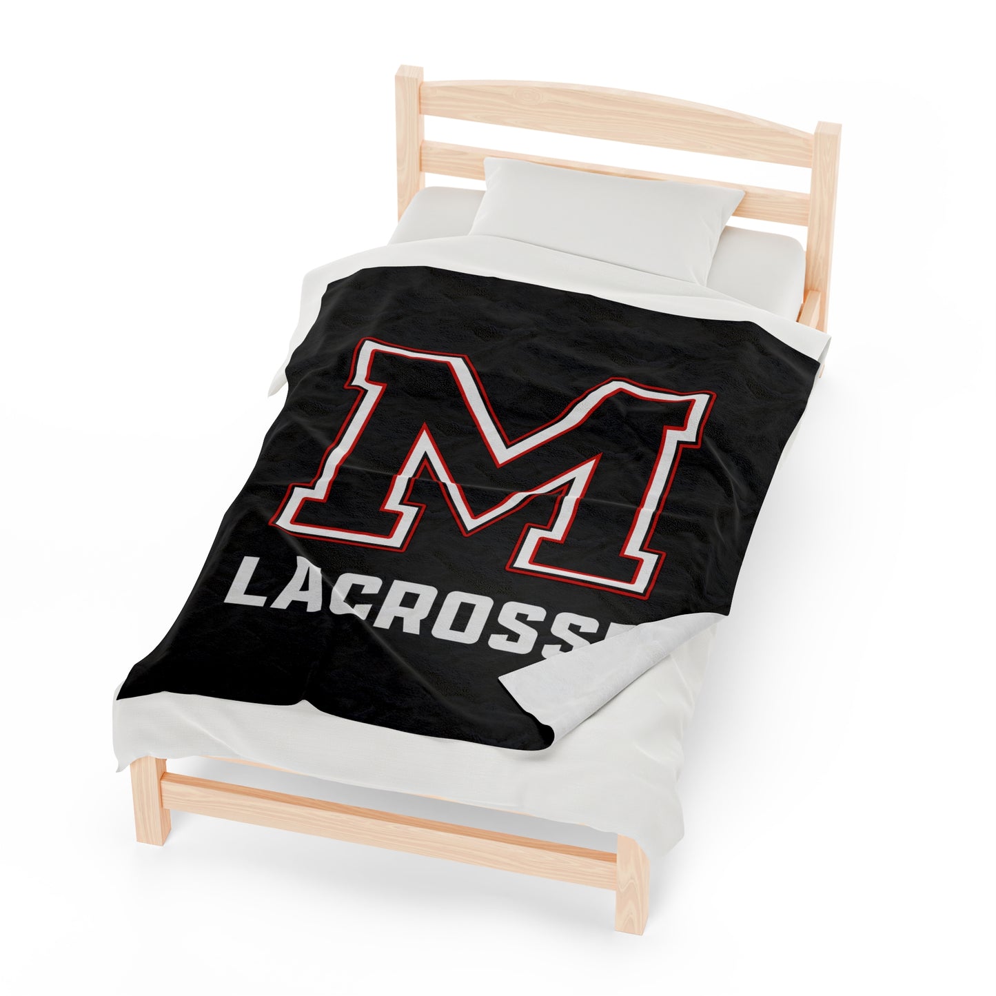 Maryville Lacrosse Velveteen Plush Blanket