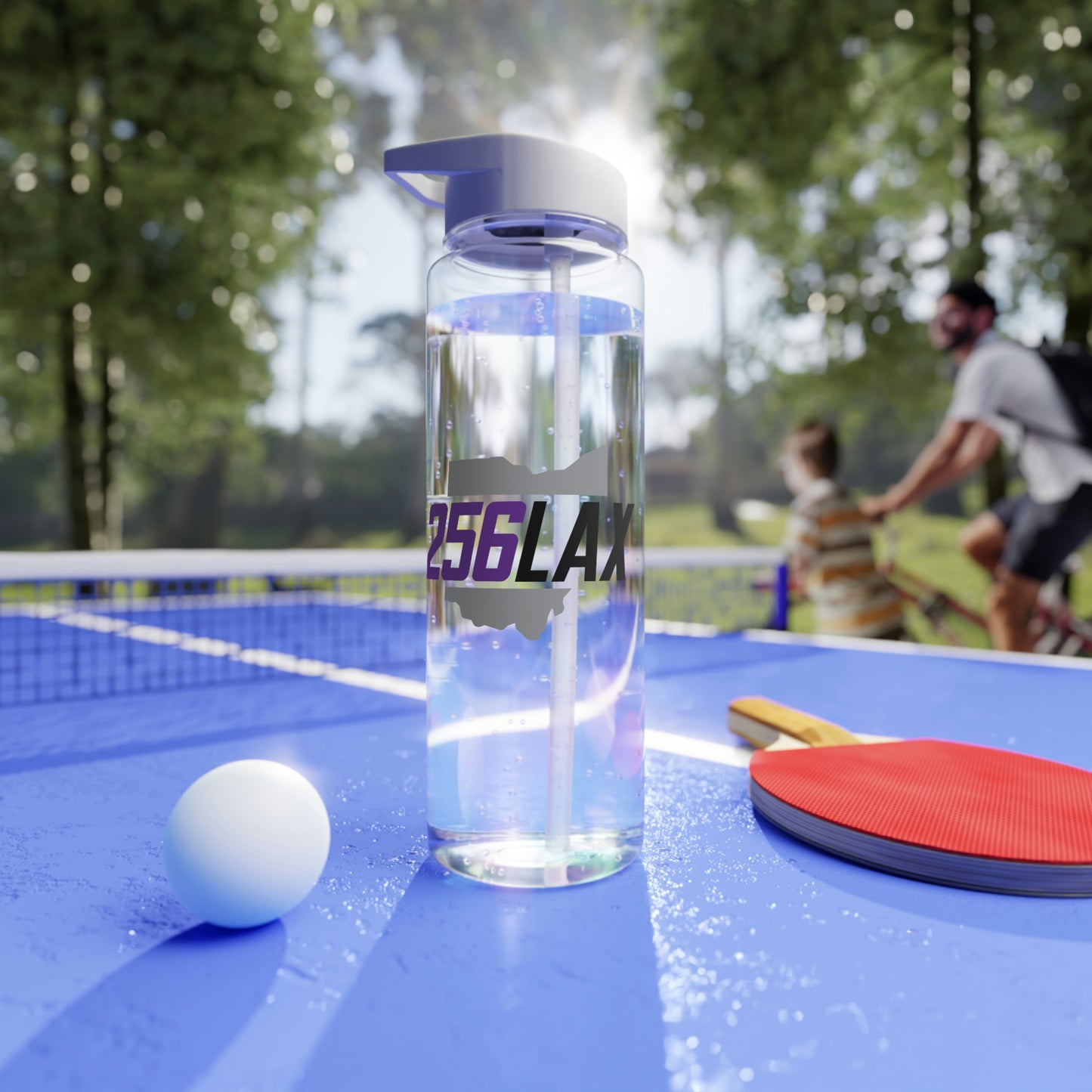 256 LAX Tritan Water Bottle