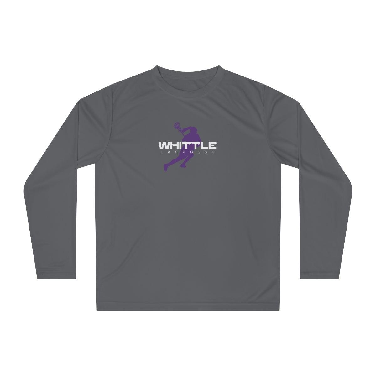 Adult Whittle Lacrosse Team 365 Performance Long Sleeve Shirt