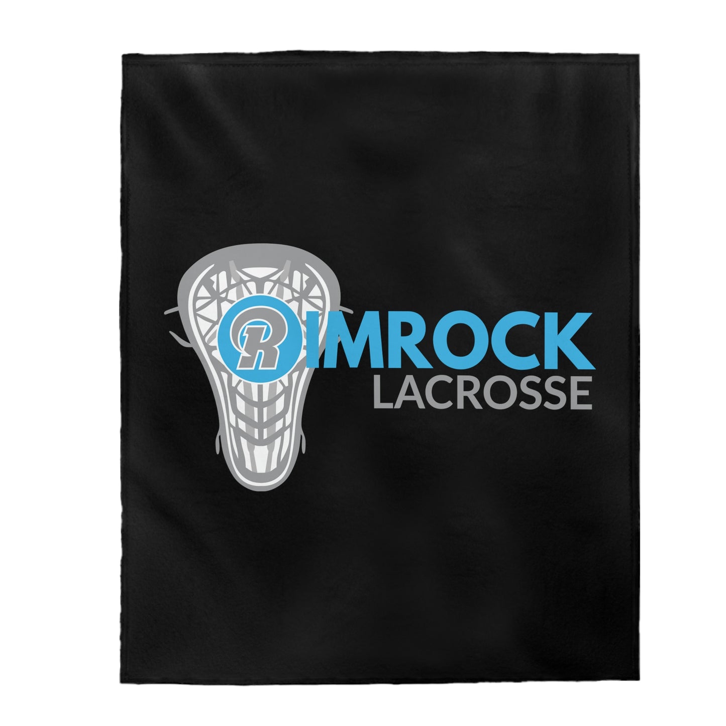 Rimrock Lacrosse Velveteen Plush Blanket