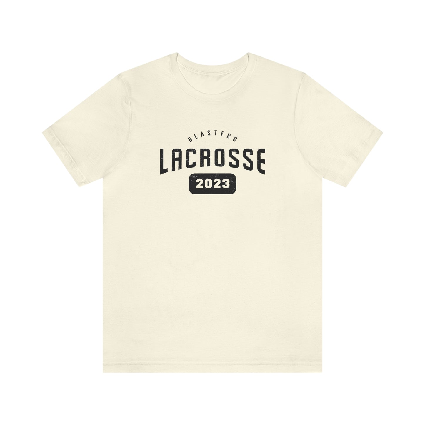 Adult Blasters MS Lacrosse Bella + Canvas Short Sleeve Cotton Tee - 2023