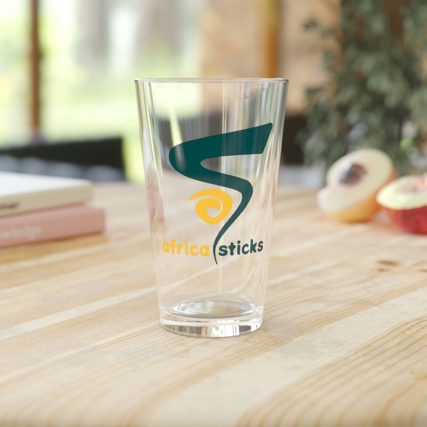 Africa Sticks Pint Glass