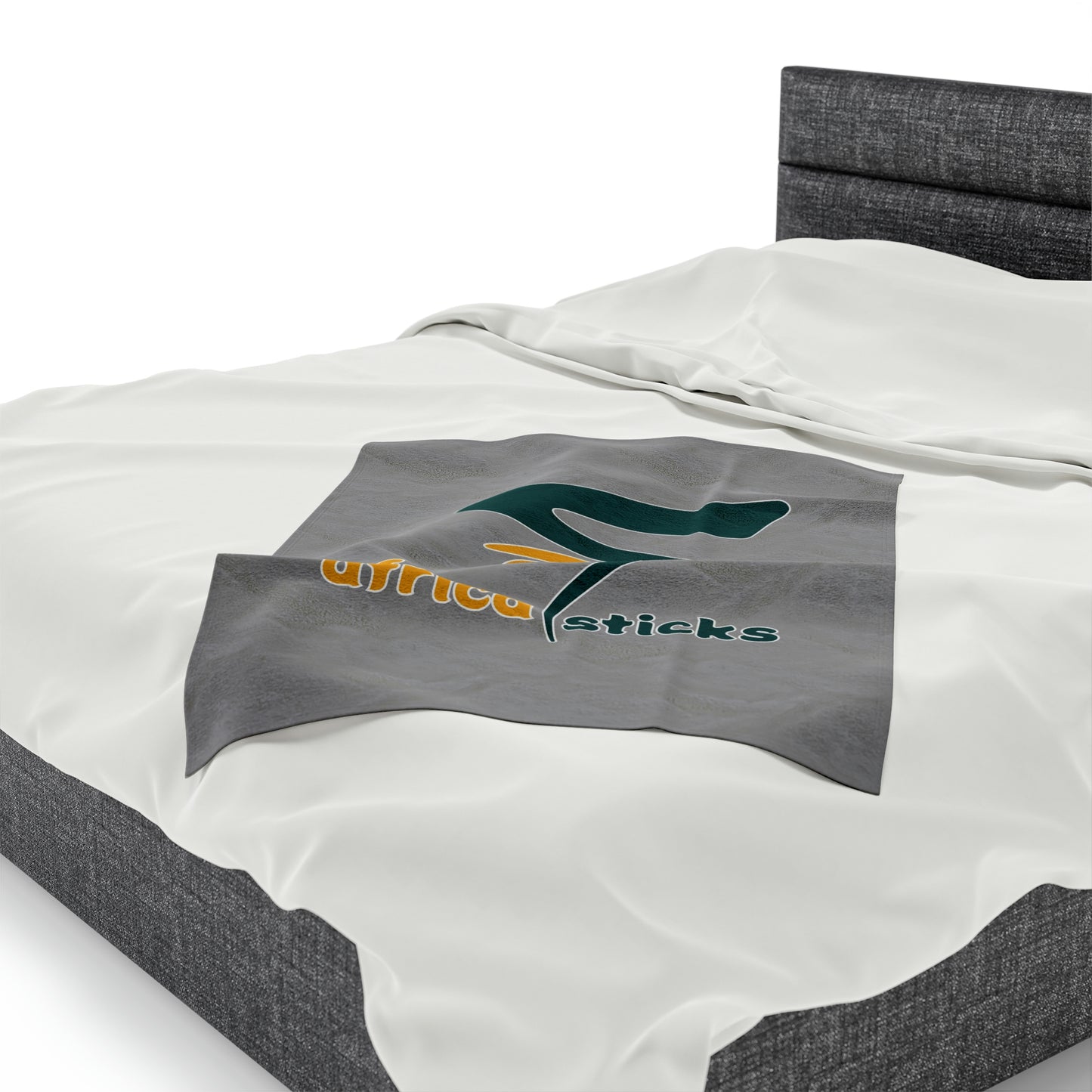 Africa Sticks Velveteen Plush Blanket