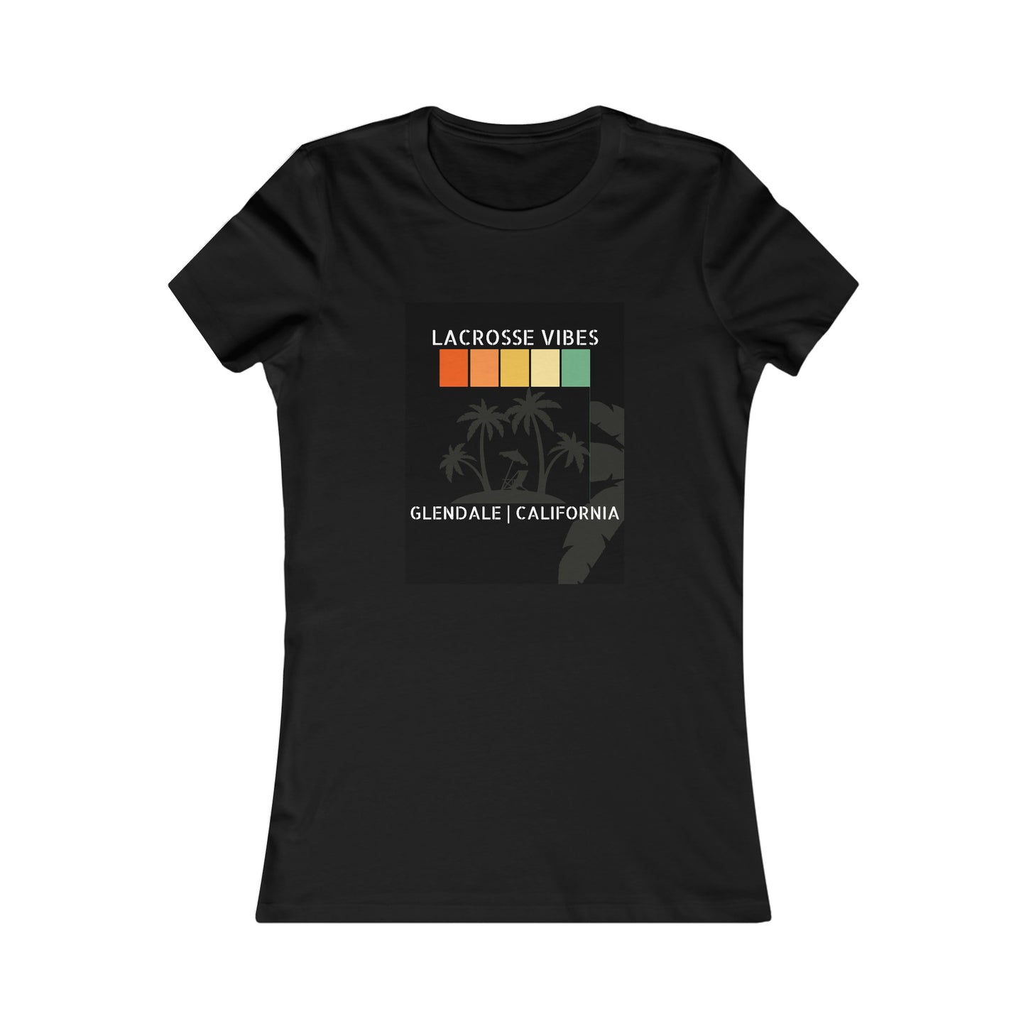 Women's Verdugo Lacrosse Bella + Canvas Short Sleeve Cotton Tee