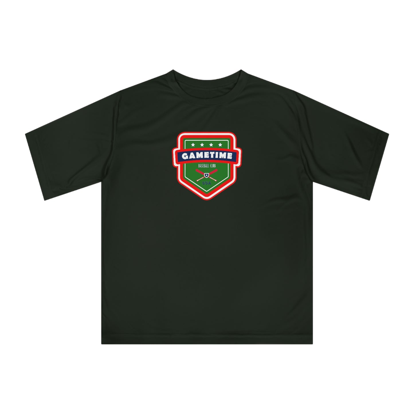 Adult Gametime Baseball Club Team 365 Zone Performance T-shirt