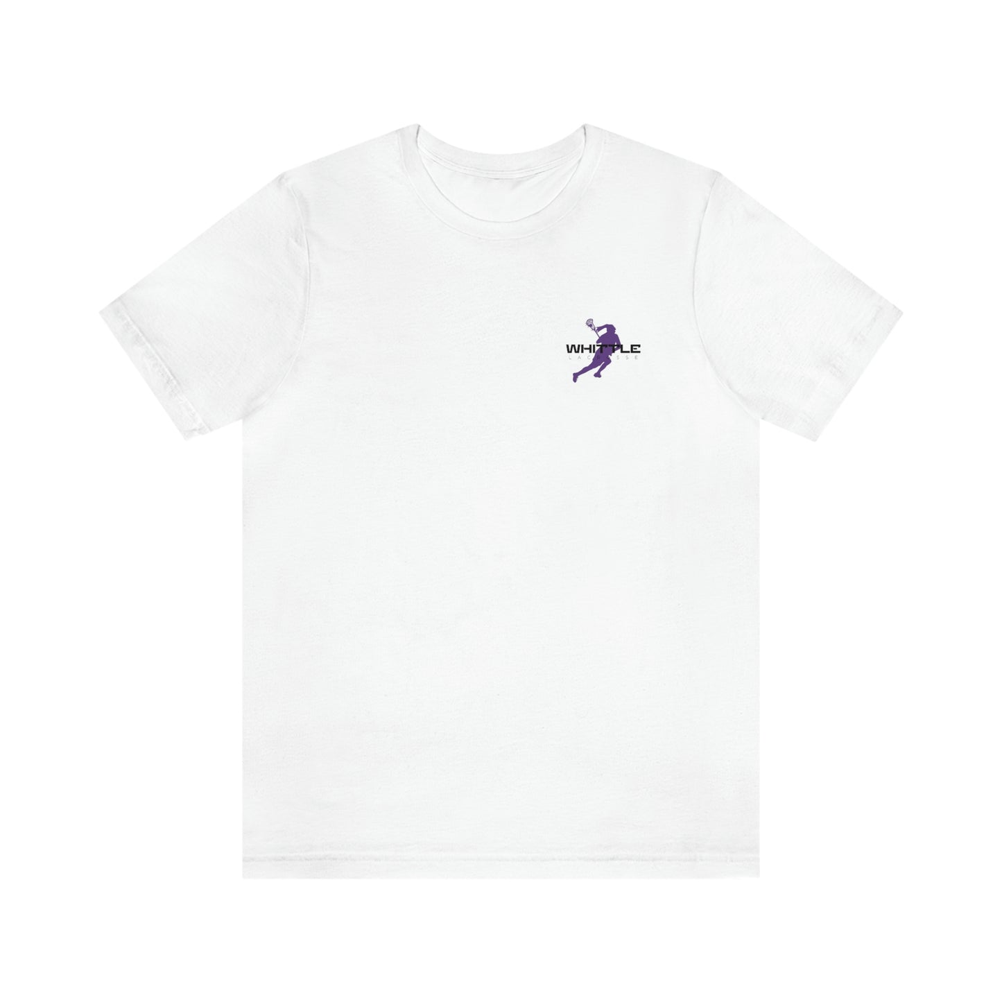 Adult Whittle Lacrosse Bella + Canvas Short Sleeve Cotton Tee