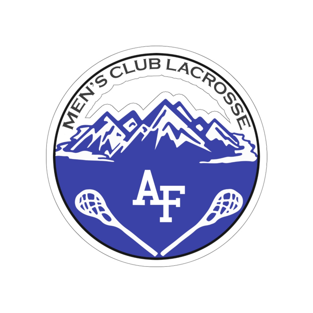 AF Club Lacrosse Die-Cut Sticker