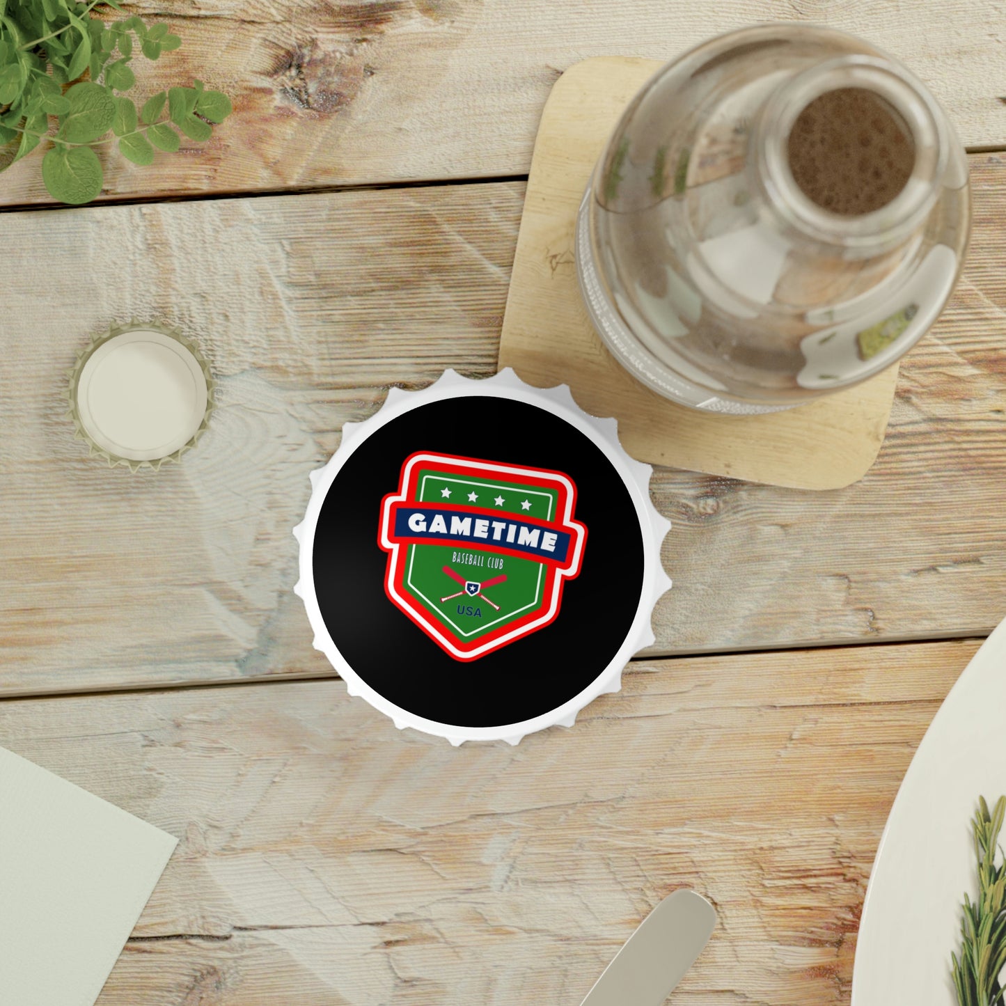 Gametime Baseball Club Bottle Opener