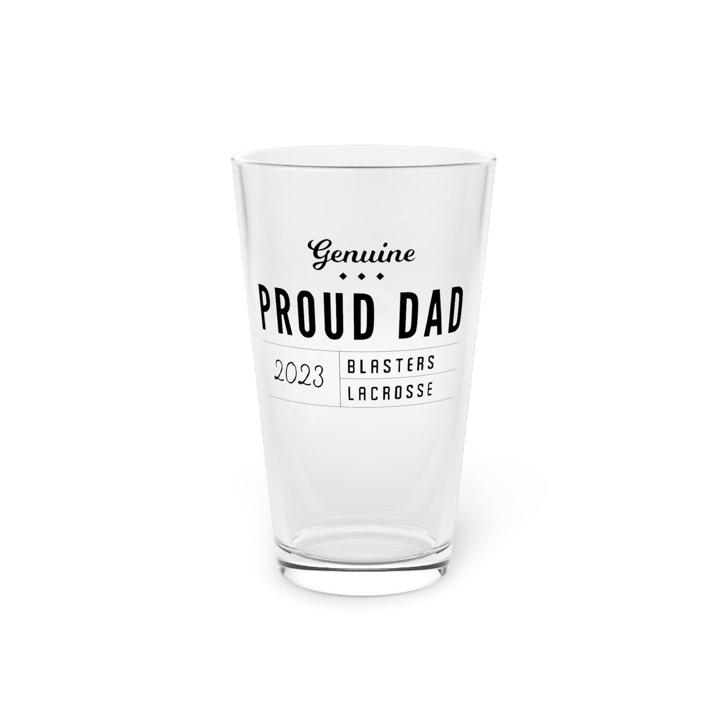 Blasters MS Lacrosse Pint Glass - 16oz