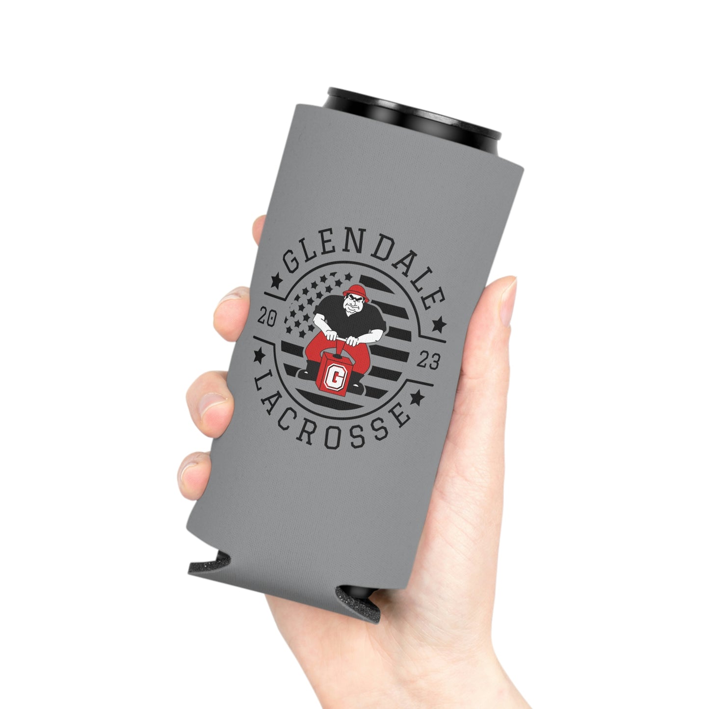 Glendale HS Lacrosse Can Cooler 3-pack